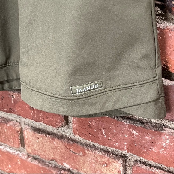 Jaanuu Olive‎ Green Women's Top size small hospital scrub top - Picture 6 of 13